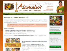 Tablet Screenshot of curryonwheels.com
